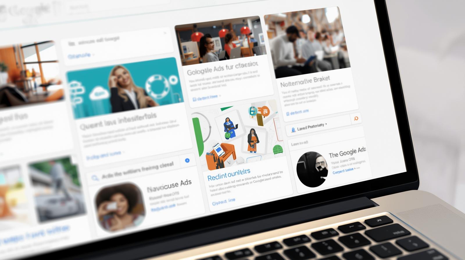 Estelle ein google ads mockup mit googele ads anzeigen (2)